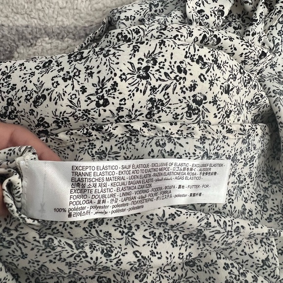 ZARA Floral Print Slip Dress - Picture 8 of 8